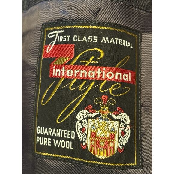 German Octoberfest Wool Jacket With Horn Buttons And Stag Decor Hirmer Munich - Picture 6 of 16